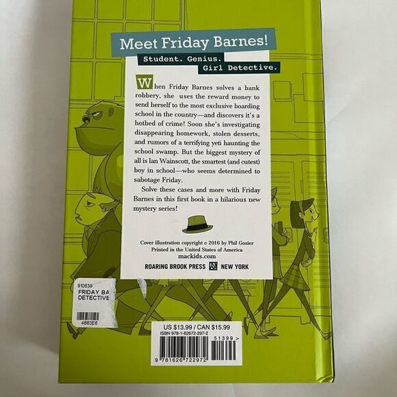 Friday Barnes, Girl Detective  book - Picture 2 of 3